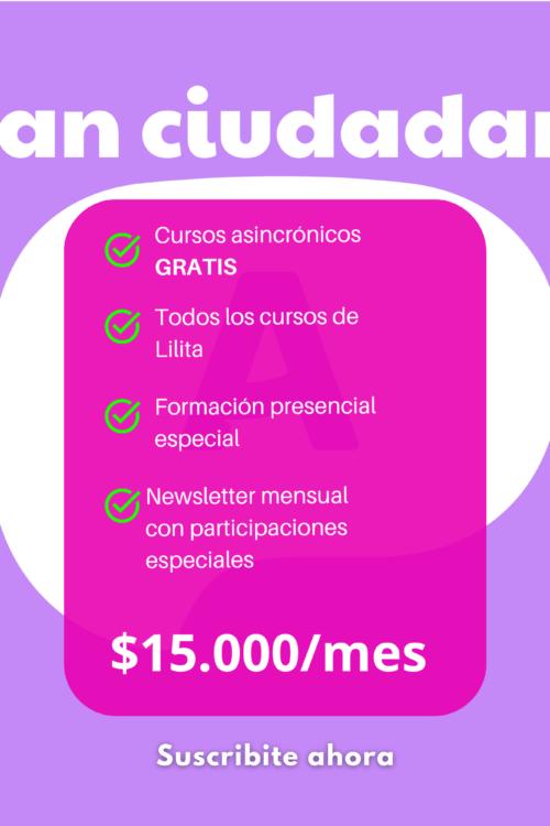 Suscripción CIUDADANO "Amigos del Arendt" - Mensual