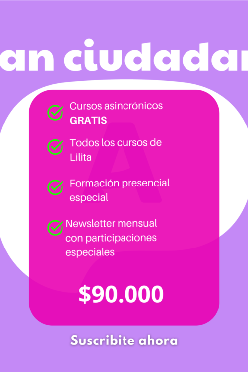 Suscripción CIUDADANO "Amigos del Arendt" - Semestral