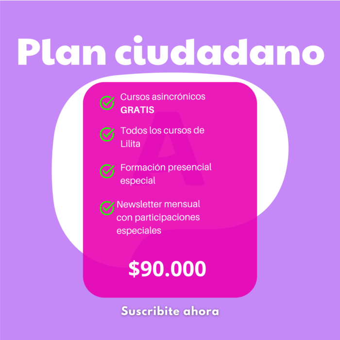 Suscripción CIUDADANO "Amigos del Arendt" - Semestral