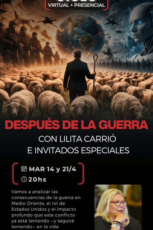 DESPUÉS DE LA GUERRA ⚠️ Ciclo de charlas con Lilita