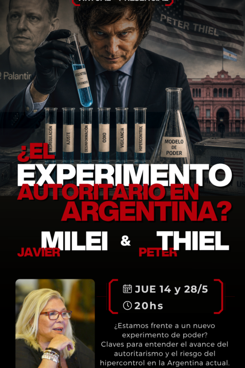 ¿El experimento autoritario en Argentina? de Milei y Peter Thiel